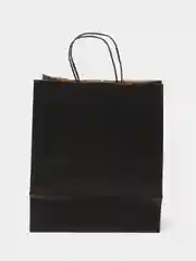 Пакет подарочный крафт, с надписью, 28*24*14