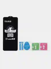 Черный защитное стекло OG для Xiaomi Redmi 12 (Сяоми Редми 12)