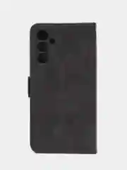 Синий чехол-книжка Samsung Galaxy A15 4G (Самсунг Гэлекси А15) с боковым магнитом
