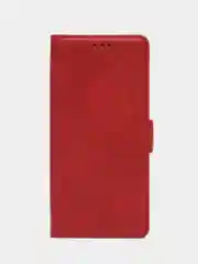 Красный чехол-книжка Tecno Camon 20 Pro 5G (Техно Камон 20 Про 5Джи), с боковым магнитом
