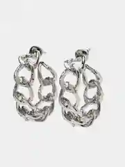Серебряный серьги женские, сережки-кольца, цепи