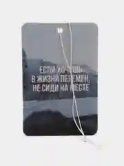 Серый металлик ароматизатор воздуха для автомобиля
