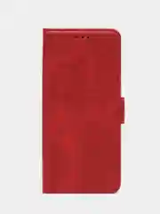 Красный чехол-книжка Infinix Note 30 i (Инфиникс Ноут 30 Ай) с боковым магнитом