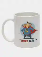 Кружка с надписью-SUPER ПАПА