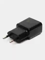 Черный сетевое зарядное устройство для телефона,  2A, 5V быстрая зарядка QC3.0