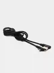 Черный угловой кабель для зарядки BOROFONE BX58 MicroUSB/Type-C/Lightning 1 м быстрая зарядка