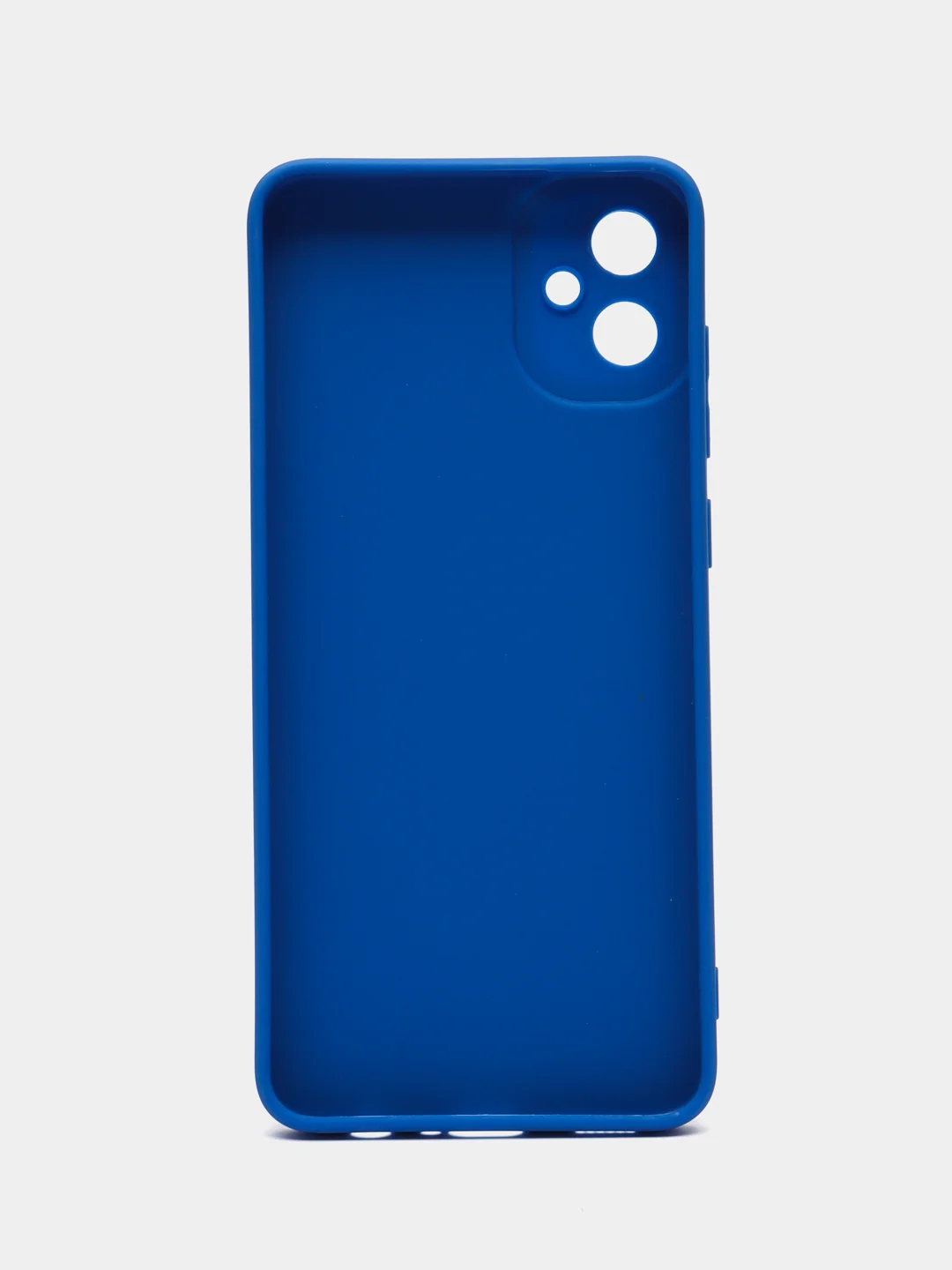 Красный чехол силиконовый Samsung Galaxy A05 (Самсунг Галакси А05) с защитой камеры