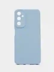 Голубой чехол силиконовый Samsung Galaxy A05S (Самсунг Галакси А05S) с защитой камер