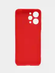 Красный чехол для Xiaomi Redmi 12 (Сяоми Редми 12), силиконовый, цветной, матовый