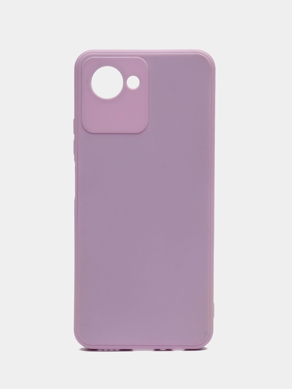Чехол Realme C30/C30s, Narzo 50i Prime (Реалми С30), силиконовый, с мягким подкладом