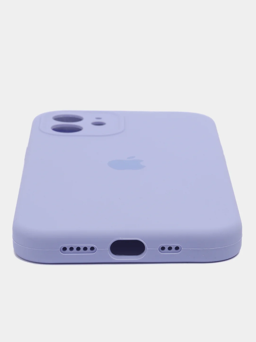 Лавандовый чехол для iPhone (Айфон) с Защитой камеры 12, 12pro