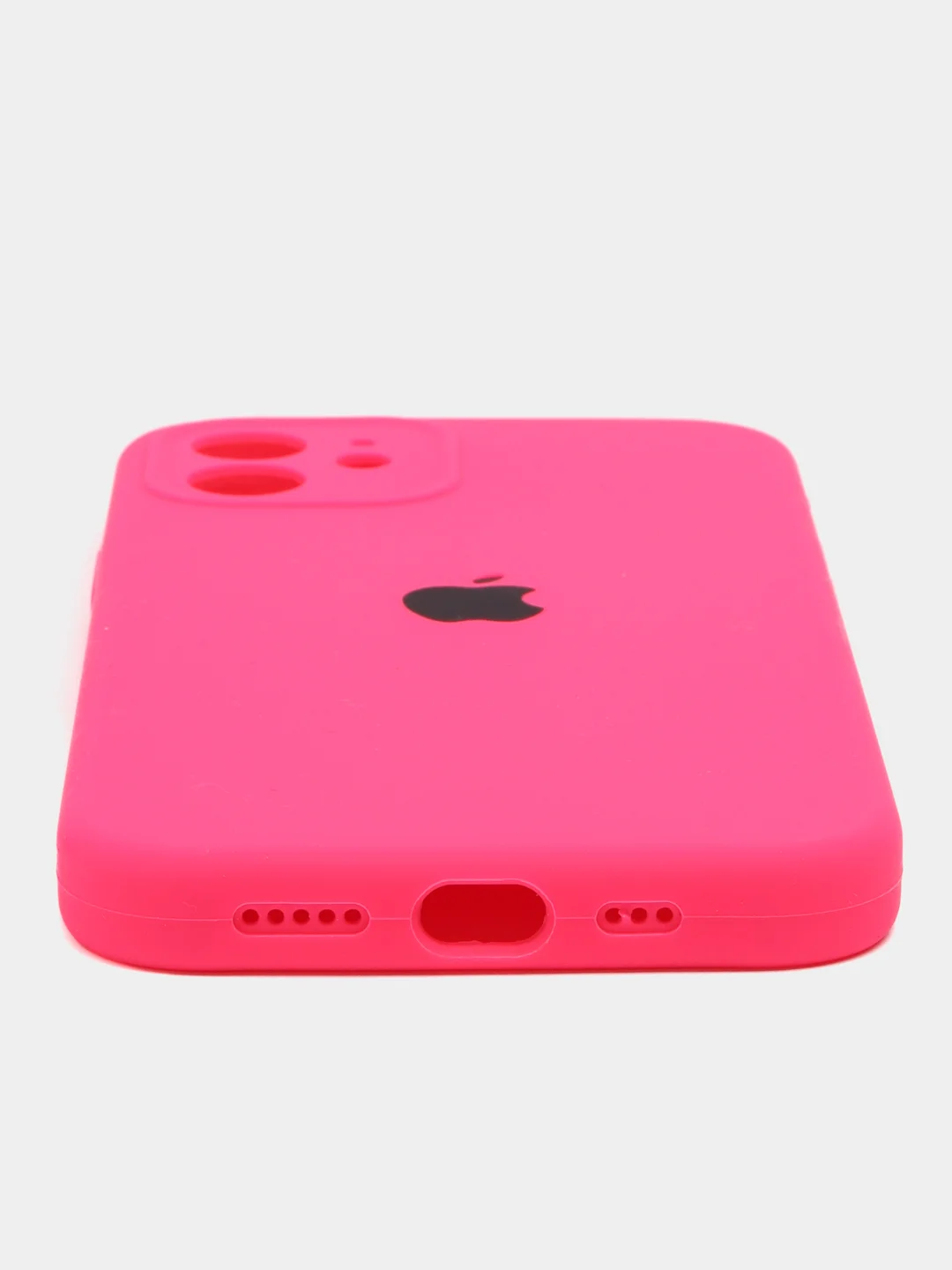 Розовый чехол для iPhone (Айфон) с Защитой камеры 12, 12pro