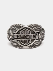 Кольцо-печатка Harley Davidson, мужское