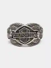Кольцо-печатка Harley Davidson, мужское