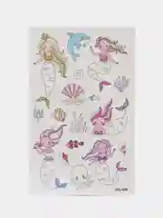 Желтый детские татуировки, светящиеся