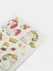 Бронзовый детские татуировки, светящиеся