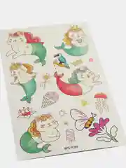 Оранжевый детские татуировки, светящиеся
