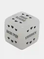 Красный кубик для секс игр неоновый