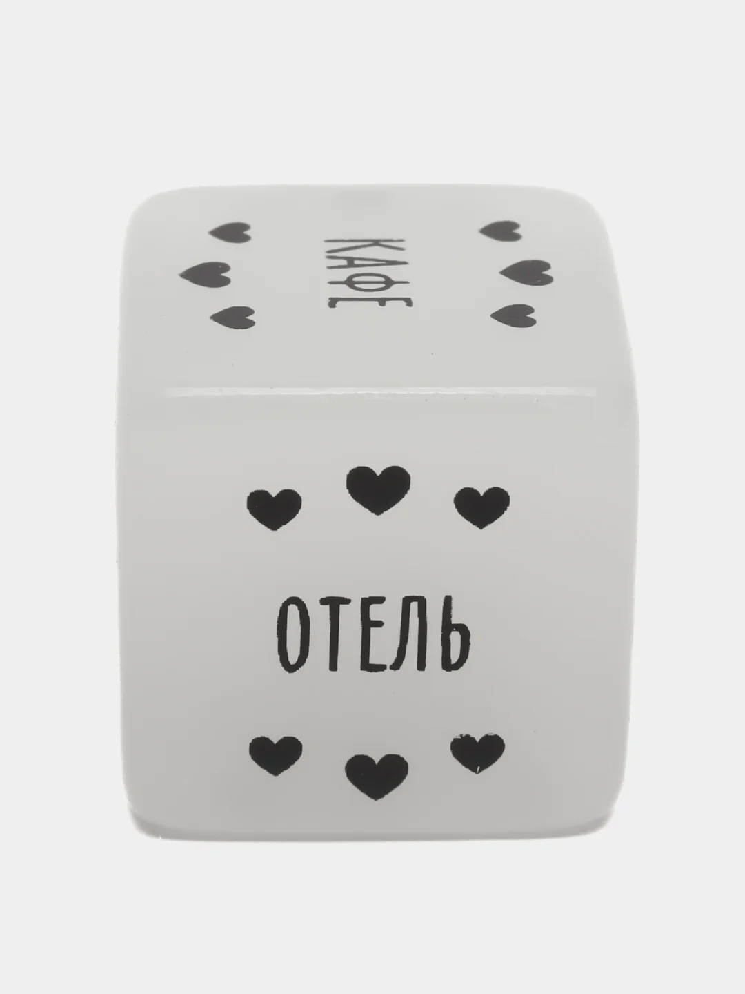 Красный кубик для секс игр неоновый