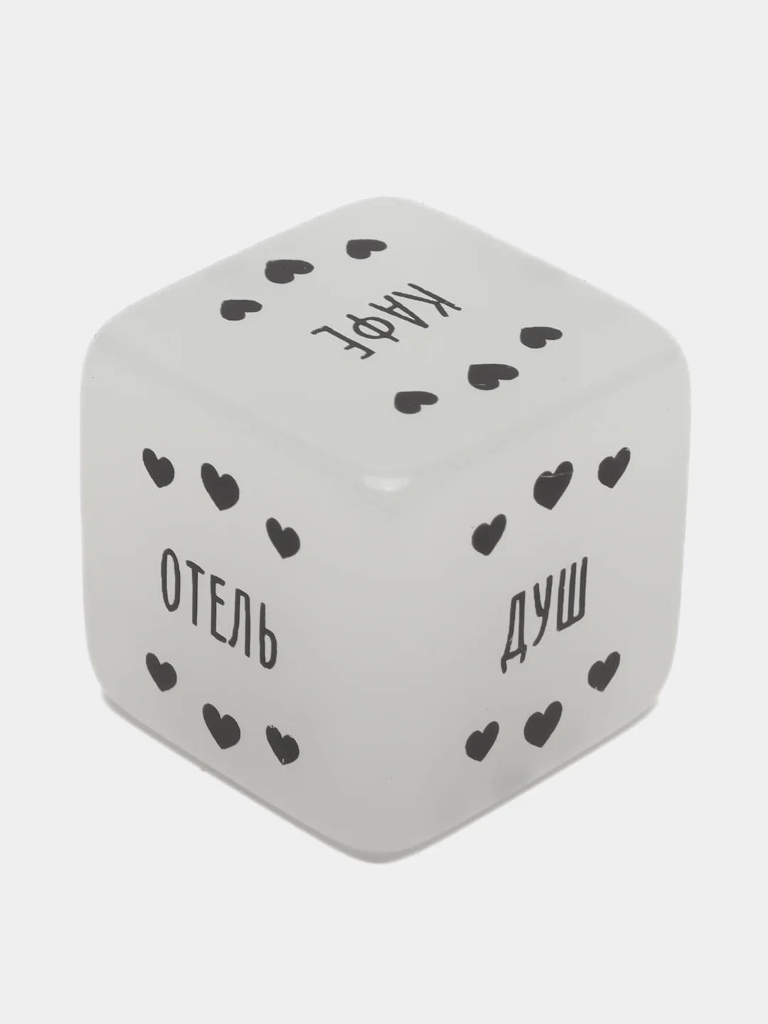 Красный кубик для секс игр неоновый