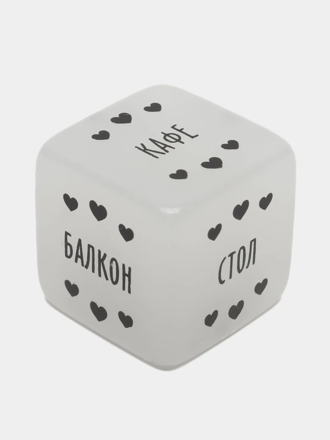 Красный кубик для секс игр неоновый