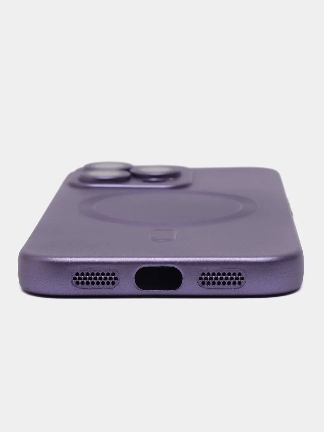 Фиолетовый чехол для iPhone 11 / 11 Pro Max / 12 13 14 Pro Max Plus Mini / X / XS / XR, magsafe