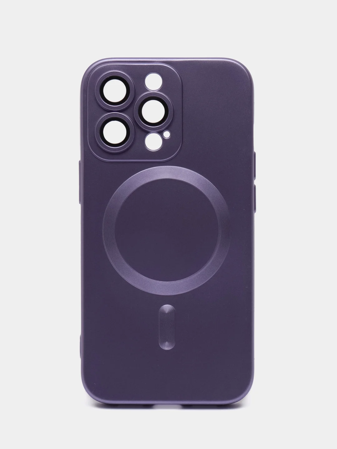Фиолетовый чехол для iPhone 11 / 11 Pro Max / 12 13 14 Pro Max Plus Mini / X / XS / XR, magsafe