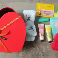 Подарочный набор косметики "Сердце" в красивой подарочной коробке, подарок на Новый год