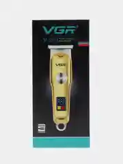 Машинка-триммер для стрижки волос, бороды, усов. Аккумуляторный VGR V-290 с USB, 3 насадки
