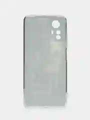 Оливковый чехол прозрачный на Xiaomi Redmi Note 12S (Сяоми Редми Нот 12S), с рисунком, защита камеры