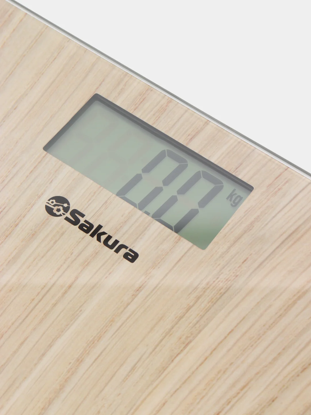 Весы напольн Sakura SA-5065WD ultraslim 180кг элек дерево