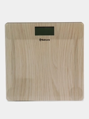 Весы напольн Sakura SA-5065WD ultraslim 180кг элек дерево
