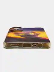Индиго силиконовый чехол на Oppo A78 4G (Оппо А78 4G), прозрачный, с рисунком, защита камеры
