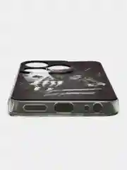Оливковый чехол на Tecno Spark 10/10C (Текно Спарк 10/10С), прозрачный, с рисунком, защита камеры