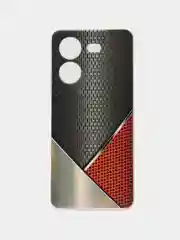 Слоновая кость силиконовый чехол на Tecno Pova 5 (Текно Пова 5), прозрачный, с рисунком, защита камеры