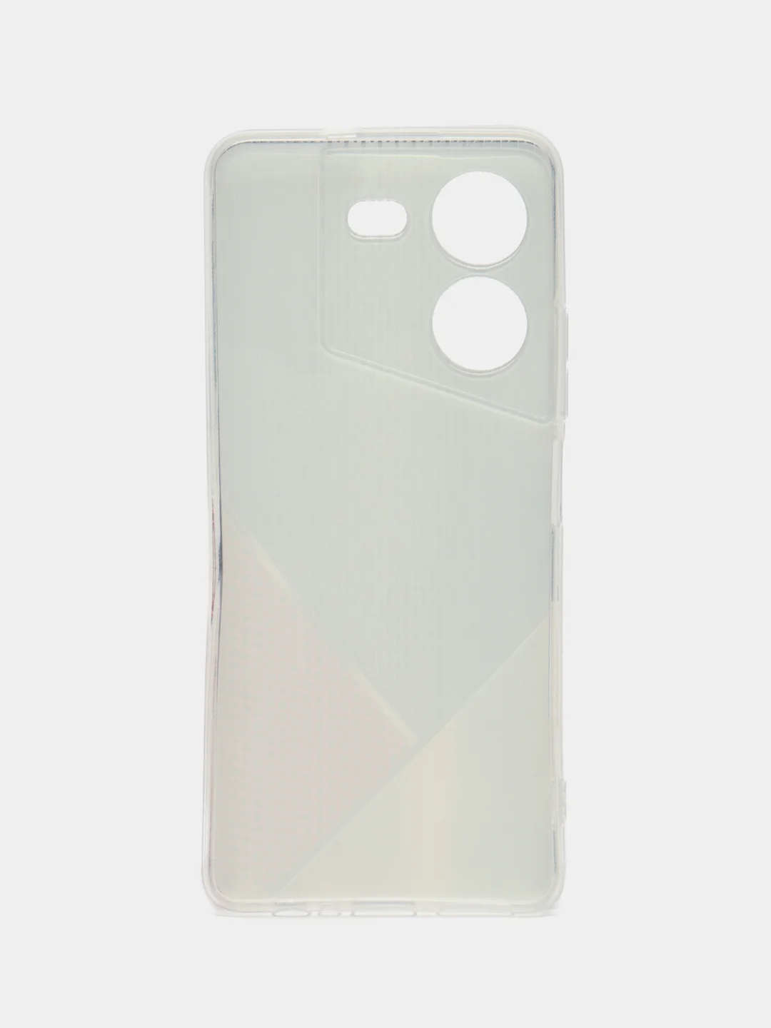 Слоновая кость силиконовый чехол на Tecno Pova 5 (Текно Пова 5), прозрачный, с рисунком, защита камеры