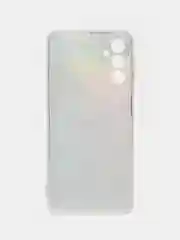 Пурпурный чехол на Samsung Galaxy A14 4G (Галакси A14 4G), прозрачный, с рисунком, защита камеры