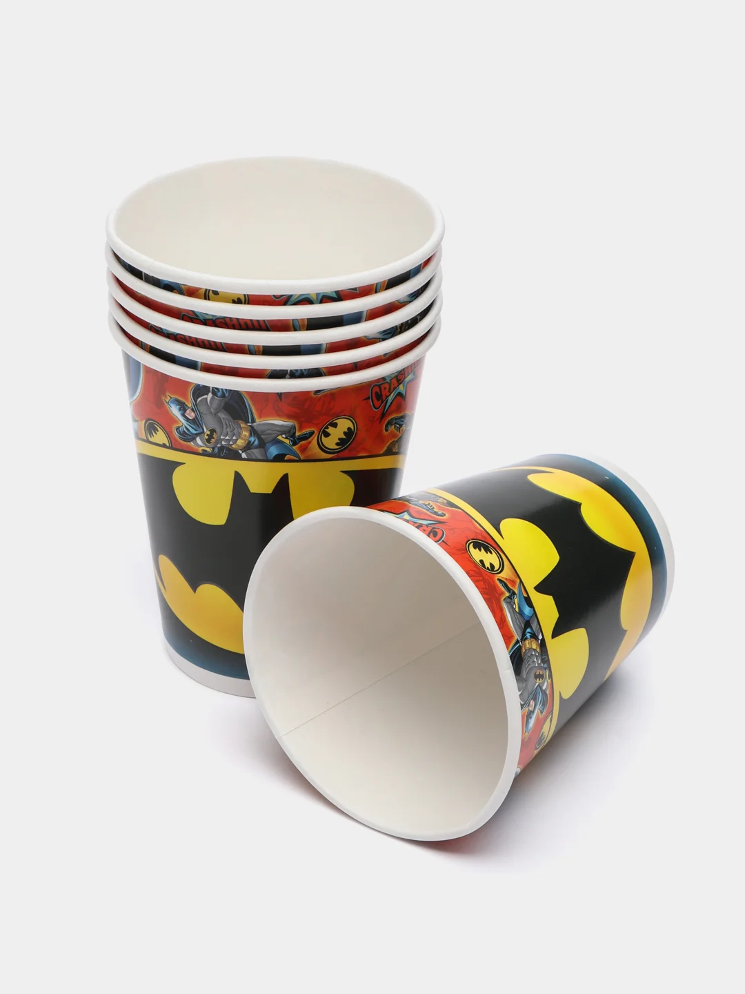 Набор одноразовой посуды ND Play Batman (стаканы 250мл. 6шт., тарелки 18см 6шт.)