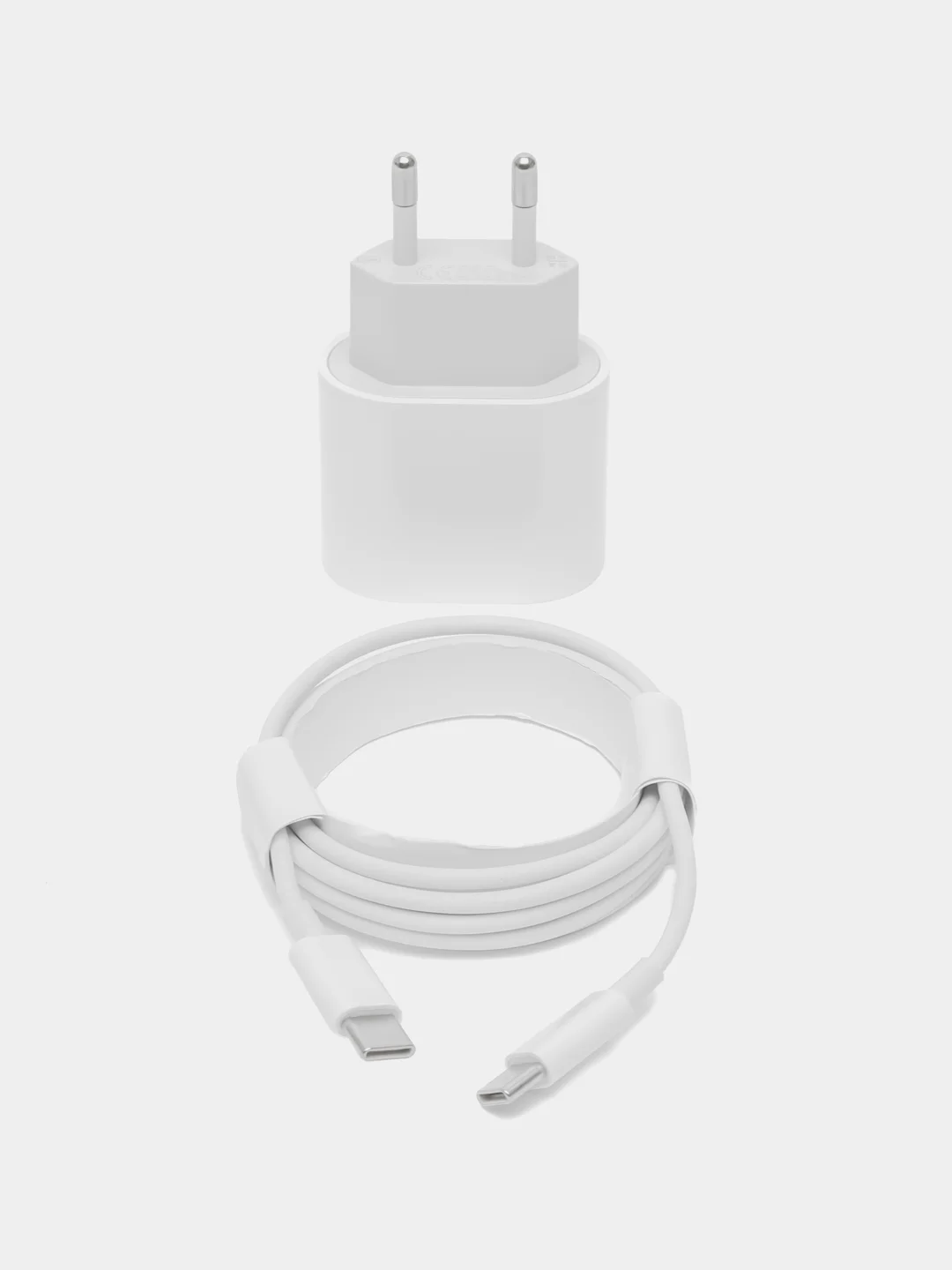 Зарядное устройство для iPhone, блок Type-C, PD, 20W и кабель Type-C - Lightning