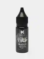 Черный тату пигменты, серия Magic intensive  tattoo ink 15 мл. Универсальные