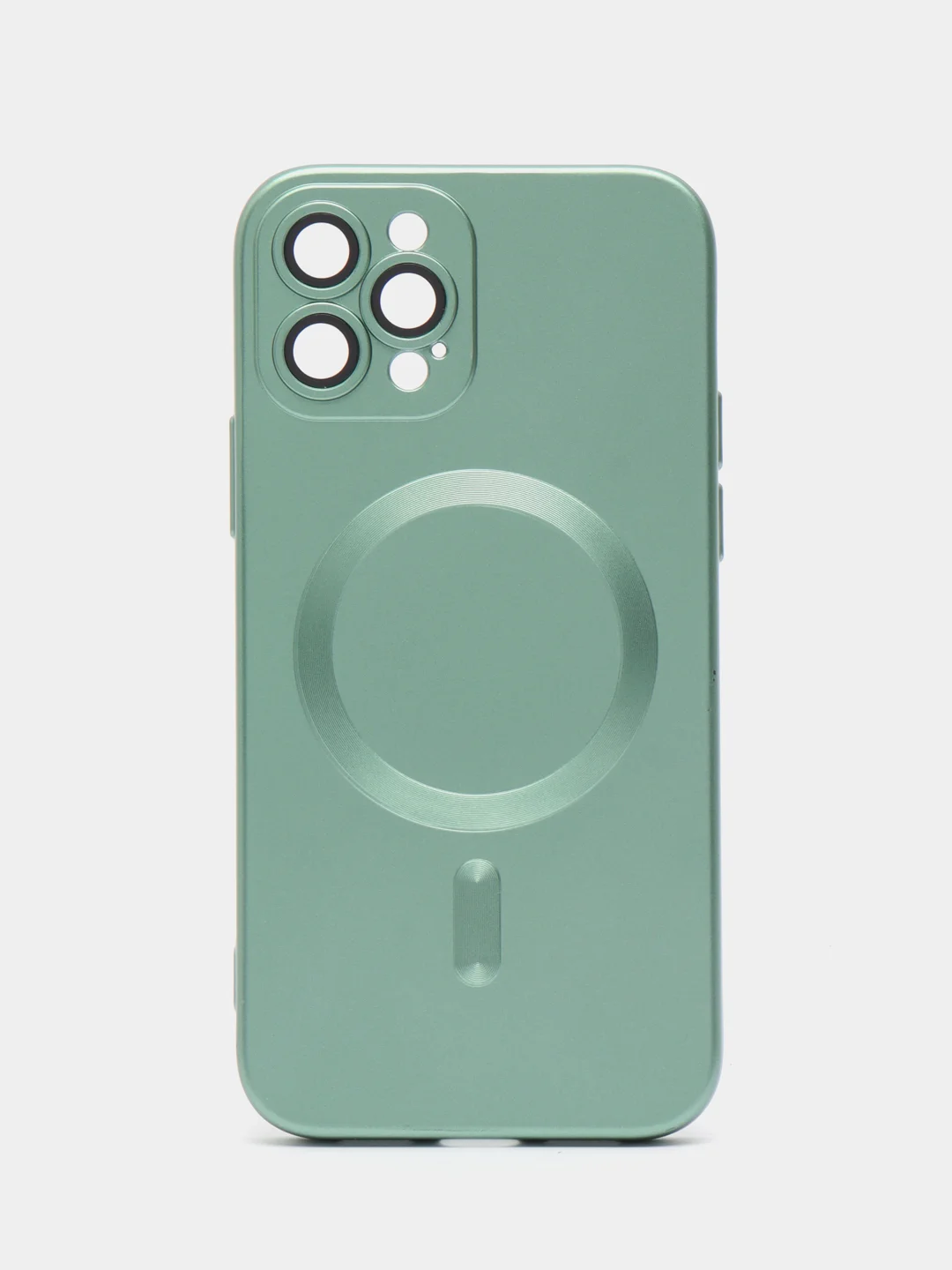 Зеленый чехол для iPhone 11 / 11 Pro Max / 12 13 14 Pro Max Plus Mini / X / XS / XR, magsafe
