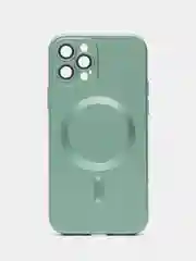 Зеленый чехол для iPhone 11 / 11 Pro Max / 12 13 14 Pro Max Plus Mini / X / XS / XR, magsafe
