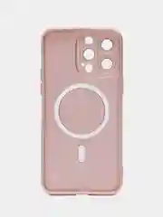 Розовый чехол для iPhone 11 / 11 Pro Max / 12 13 14 Pro Max Plus Mini / X / XS / XR, magsafe
