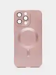 Розовый чехол для iPhone 11 / 11 Pro Max / 12 13 14 Pro Max Plus Mini / X / XS / XR, magsafe