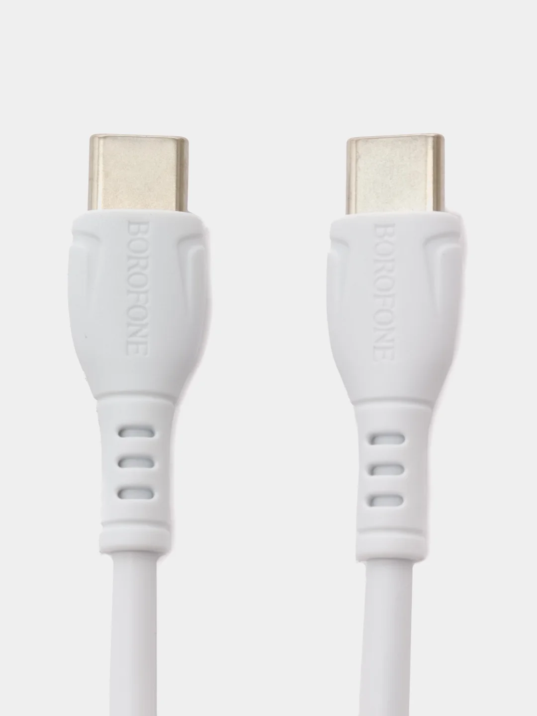 Кабель зарядный для Android, Apple, Borofone BX51, (Type-C/Type-C), белый, 1 m
