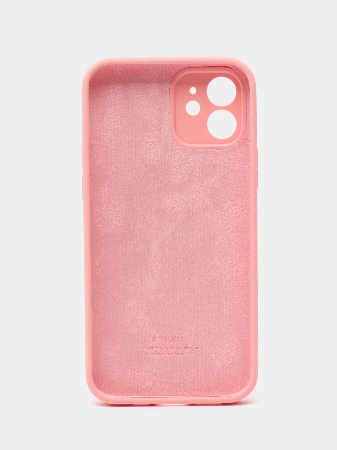 Желтый чехол для iPhone (Айфон) с Защитой камеры 12, 12pro