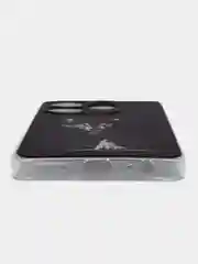 Серый меланж чехол на Tecno Spark 10 Pro (Текно Спарк 10 Про), прозрачный, с рисунком, защита камеры