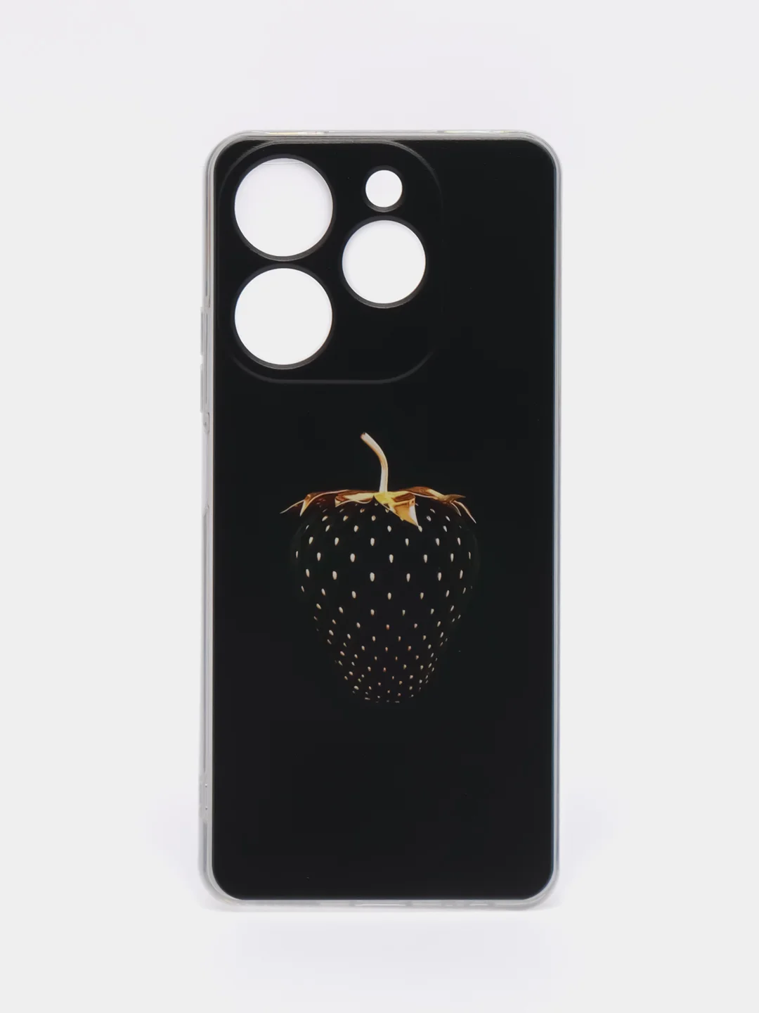 Разноцветный чехол на Tecno Spark 10 Pro (Текно Спарк 10 Про), прозрачный, с рисунком, защита камеры