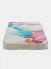 Ледяной чехол на Tecno Spark 10 Pro (Текно Спарк 10 Про), прозрачный, с рисунком, защита камеры