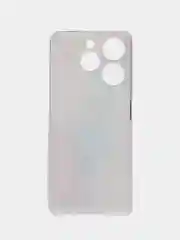 Ледяной чехол на Tecno Spark 10 Pro (Текно Спарк 10 Про), прозрачный, с рисунком, защита камеры